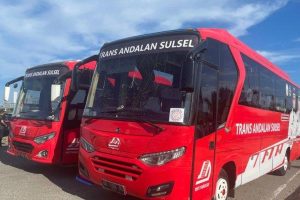 Bus Trans Sulsel Beroperasi Terbatas Hubungkan Makassar dan Sekitar