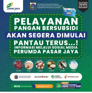Cara Membeli Paket Pangan Bersubsidi Pasar Jaya