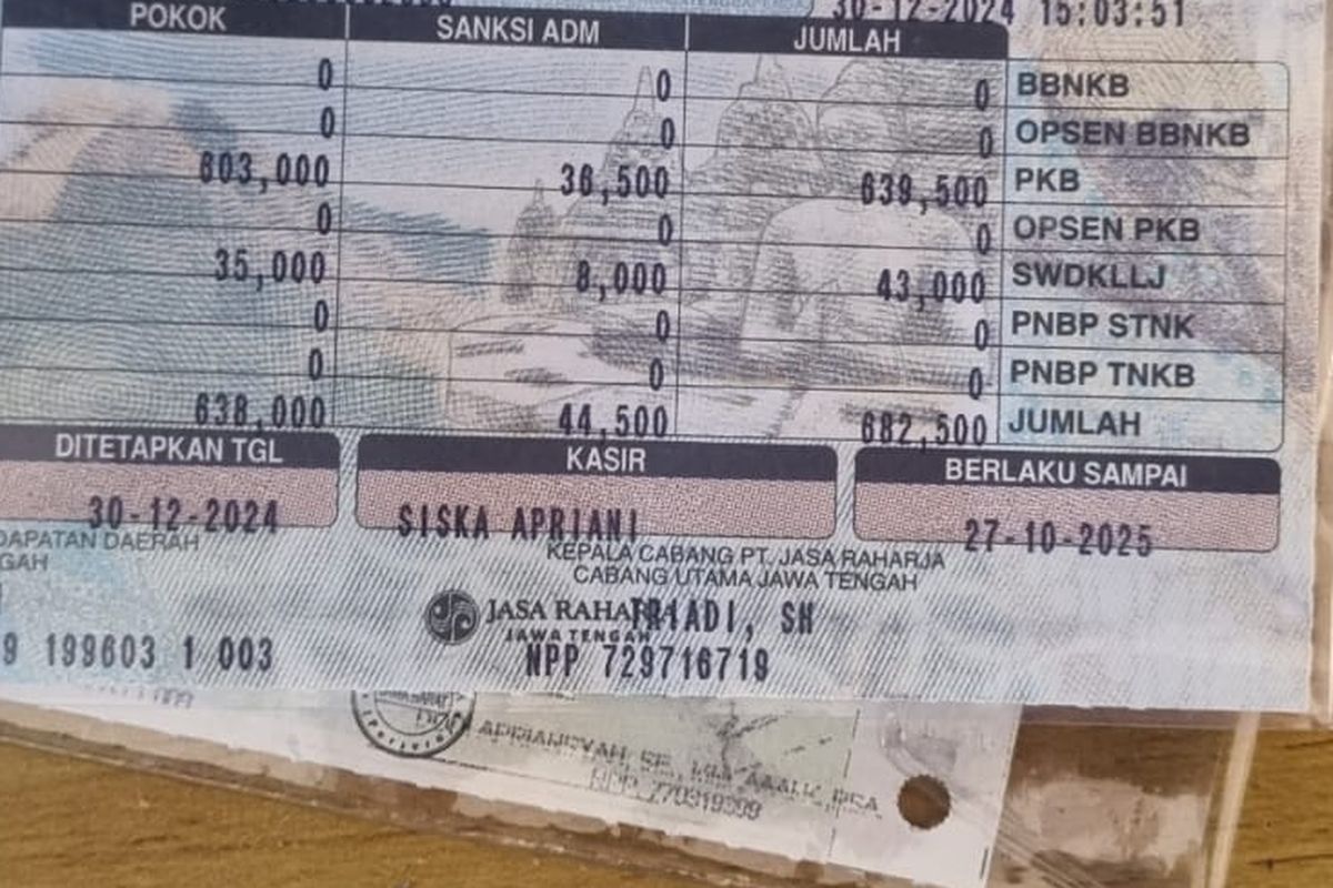 Daftar 9 Provinsi yang Gelar Pemutihan Pajak pada Juli 2025