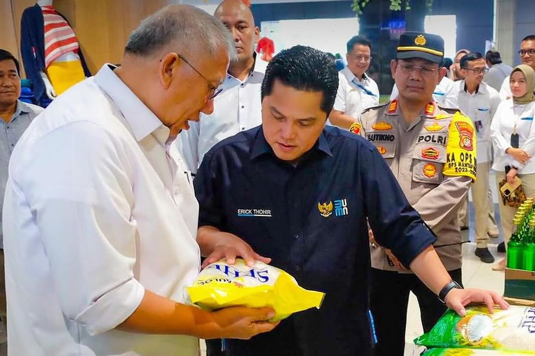 Erick Thohir Tunjuk Dirut Bulog yang Baru, Berpangkat Bintang Dua TNI