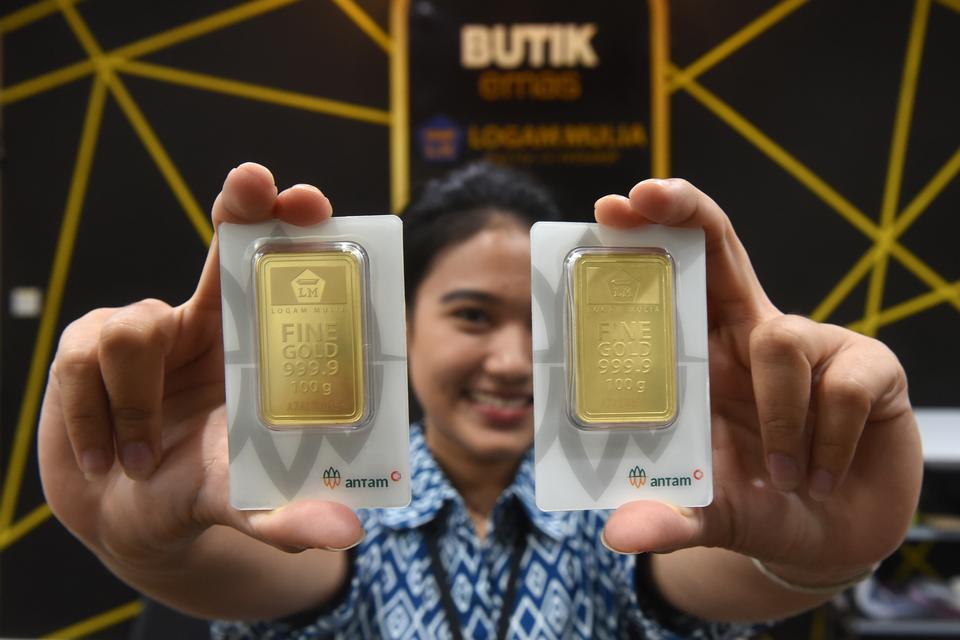 Harga Emas Antam Hari Ini Naik Menjadi Rp 1.919.000 per Gram