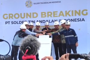 Hashim Resmikan Pabrik Solder Berbasis Timah di Batam