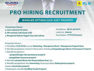 Lowongan Kerja PLN NP Construction, Cek Posisi dan Persyaratannya