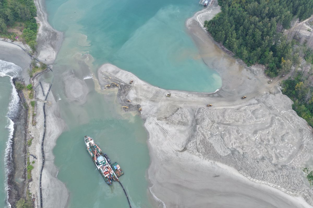 Pelabuhan Pulau Baai Kembali Beroperasi setelah Uji Coba Kapal Berjalan Lancar